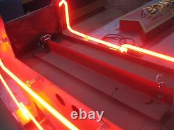 Vintage 1950'S DRIVE-IN THEATER Double Sided RED ARROW / Neon Sign antique