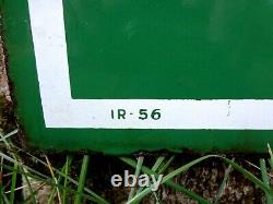 Vintage 1950's Original S&H Green Stamps Porcelain Double Sided Sign 1956 CT