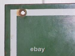 Vintage 1956 S & H Green Stamp Double Sided Metal Sign