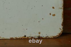 Vintage 1982 AAA Approved Double Sided Metal Advertising Sign 30 x 24