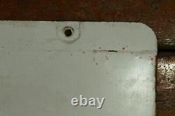 Vintage 1982 AAA Approved Double Sided Metal Advertising Sign 30 x 24