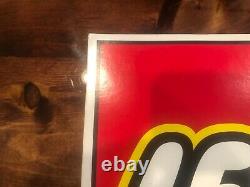 Vintage 90s Retail Lego Logo Display! Double Sided Sign! KB Toys Advertisement