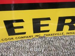 Vintage Advertising Cook's Beer Tin Double Sided Sign Wall Sign 729-l