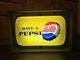 Vintage Advertising Have A Pepsi Double Sided 1950s Diner Light All Original