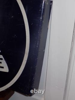 Vintage Bell Public Telephone Double Sided Flange Sign