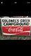 Vintage Coca-cola Hanging Light, Double-sided, Outside Electric Collectable