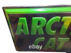 Vintage Double Sided Arctic Cat Dealer Sign