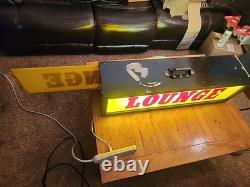 Vintage Double Sided Lounge Sign