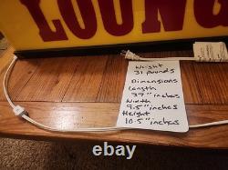 Vintage Double Sided Lounge Sign