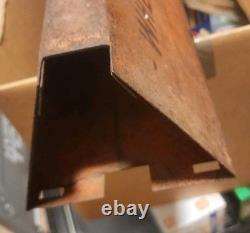 Vintage Exide Batteries Double Sided Heavy Tin Sign Base YOU START