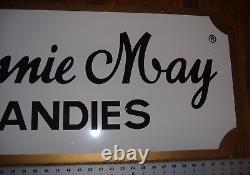 Vintage Fannie May Candies Double Sided Hanging Sign