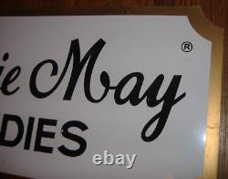Vintage Fannie May Candies Double Sided Hanging Sign
