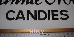 Vintage Fannie May Candies Double Sided Hanging Sign