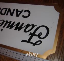 Vintage Fannie May Candies Double Sided Hanging Sign
