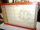 Vintage Ge Am Fm Radio Television Service Double Sided Sign Board Roll Chart