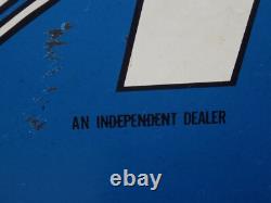 Vintage Good Year Tire Independent Dealer This Metal Double Sided Sign
