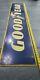 Vintage Goodyear Porcelain Double Sided Sign 66in Long