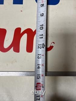 Vintage Hershey's Ice Cream Double Sided Light Up OPEN Sign WORKS