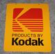 Vintage Kodak Camera Double Sided Hanging Metal Advertising Sign 20x23 3/8