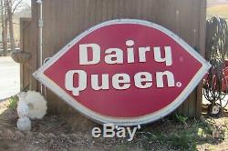 Vintage Large 118L X 78T Dairy Queen DQ Double Sided Light Sign #2785