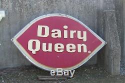 Vintage Large 118L X 78T Dairy Queen DQ Double Sided Light Sign #2785