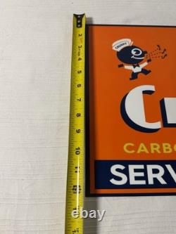 Vintage Orange Crush Soda Flange Sign Double Sided Ask For A Crush Crushy