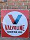 Vintage Original 30 Double Sided Valvoline Motor Oil Donasco Cov, Ky Sign