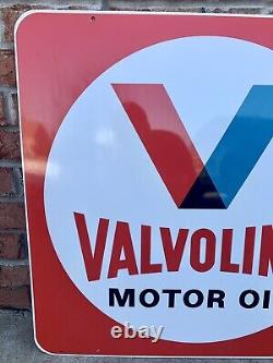 Vintage Original 30 Double Sided Valvoline Motor Oil Donasco Cov, KY Sign