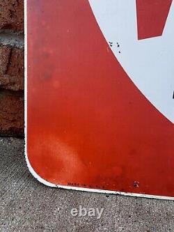 Vintage Original 30 Double Sided Valvoline Motor Oil Donasco Cov, KY Sign