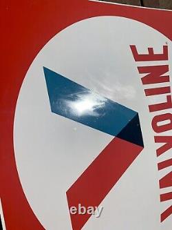 Vintage Original 30 Double Sided Valvoline Motor Oil Donasco Cov, KY Sign