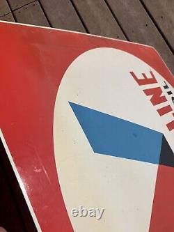 Vintage Original 30 Double Sided Valvoline Motor Oil Donasco Cov, KY Sign