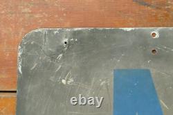 Vintage Original Mobil Motor Oils Sold Here Double Sided Metal Advertising Sign