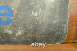 Vintage Original Mobil Motor Oils Sold Here Double Sided Metal Advertising Sign