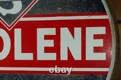 Vintage Original SKELLY TAGOLENE Motor Oil Porcelain Double Sided Sign 30 Vintage Original SKELLY TAGOLENE Motor Oil Porcelain Double Sided Sign 30