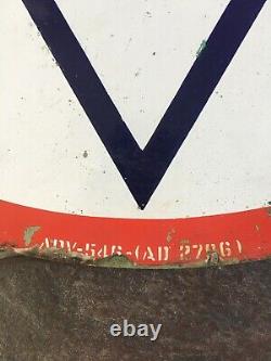 Vintage Polarine Sign Standard Oil Double Sided 30 Gas Motor Oil
