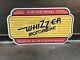 Vintage Rare 1960s Whizzer Motorbike Parts & Accessories Double Sided Sign