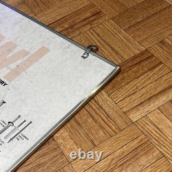 Vintage RAWL Products Drills & Fasteners Double-Sided Sign