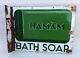Vintage Rare Hamam Bath Soap Tata 501 Soap Double Sided Ad Porcelain Enamel Sign