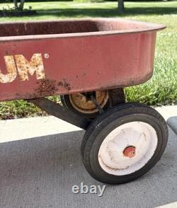 Vintage Rust-Oleum Paint Store SIGN & WAGON Display Set Rustoleum Double Sided