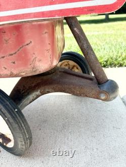 Vintage Rust-Oleum Paint Store SIGN & WAGON Display Set Rustoleum Double Sided