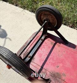 Vintage Rust-Oleum Paint Store SIGN & WAGON Display Set Rustoleum Double Sided