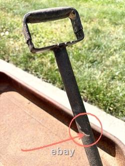 Vintage Rust-Oleum Paint Store SIGN & WAGON Display Set Rustoleum Double Sided