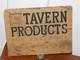 Vintage Socony Vacuum Tavern Products Double Sided Metal Sign Topper