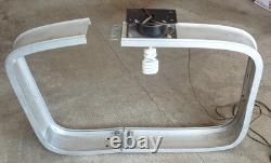Vintage Salon Sign Illuminated Shop Display Large Double Sided Unique