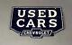 Vintage Scarce 30 Chevrolet Chevy Double Sided Porcelain Sign Car Gas Oil