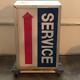 Vintage Service Double Sided Illuminated Ford Dealership Sign