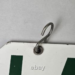 Vintage Sinclair Ladies Restroom Sign Porcelain Double Sided Sps Lr-2 15x4