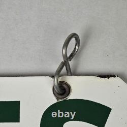 Vintage Sinclair Ladies Restroom Sign Porcelain Double Sided Sps Lr-2 15x4