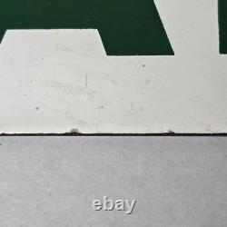 Vintage Sinclair Ladies Restroom Sign Porcelain Double Sided Sps Lr-2 15x4