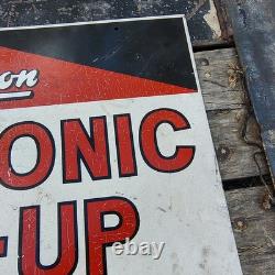 Vintage Snap-on Electronic Tune-up Service Sign Stout Sign Company Double-sided